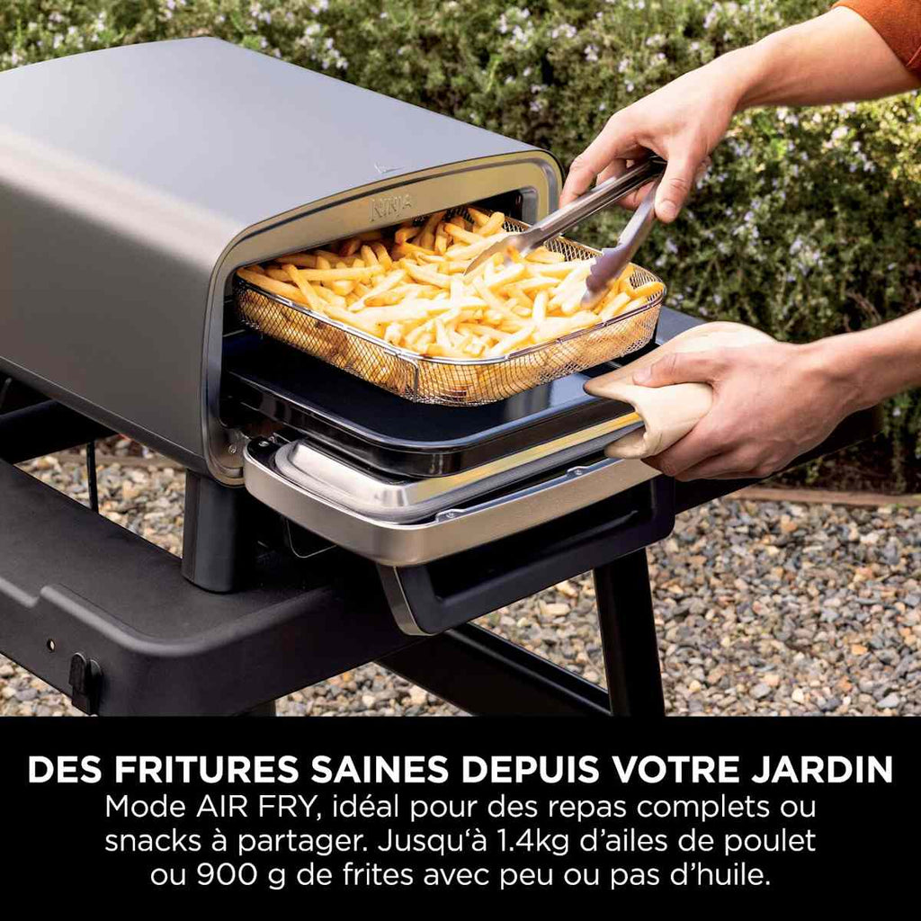 Four à pizza et Air Fryer électrique d’extérieur Ninja Artisan - Gris MO201EU