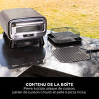 Four à pizza et Air Fryer électrique d’extérieur Ninja Artisan - Gris MO201EU
