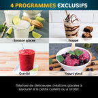 Machine à glace Ninja CREAMi Deluxe 10-en-1 – Glaces, sorbets et gelato maison