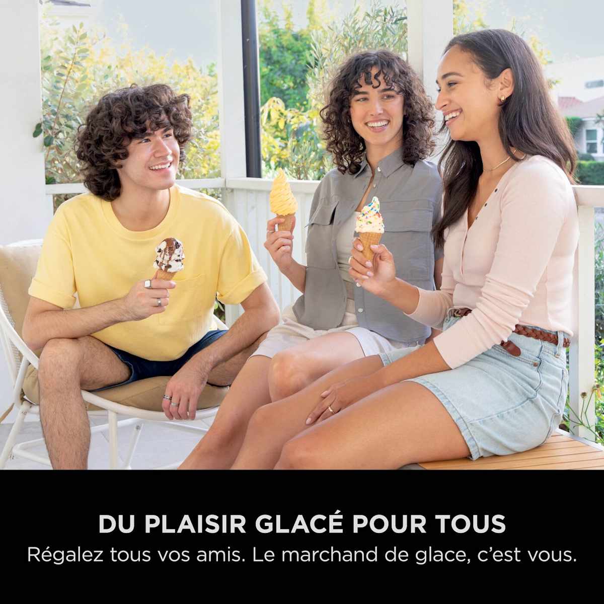 Machine à crèmes glacées et glaces à l’italienne 13-en-1 Ninja CREAMi Scoop & Swirl - Mocha