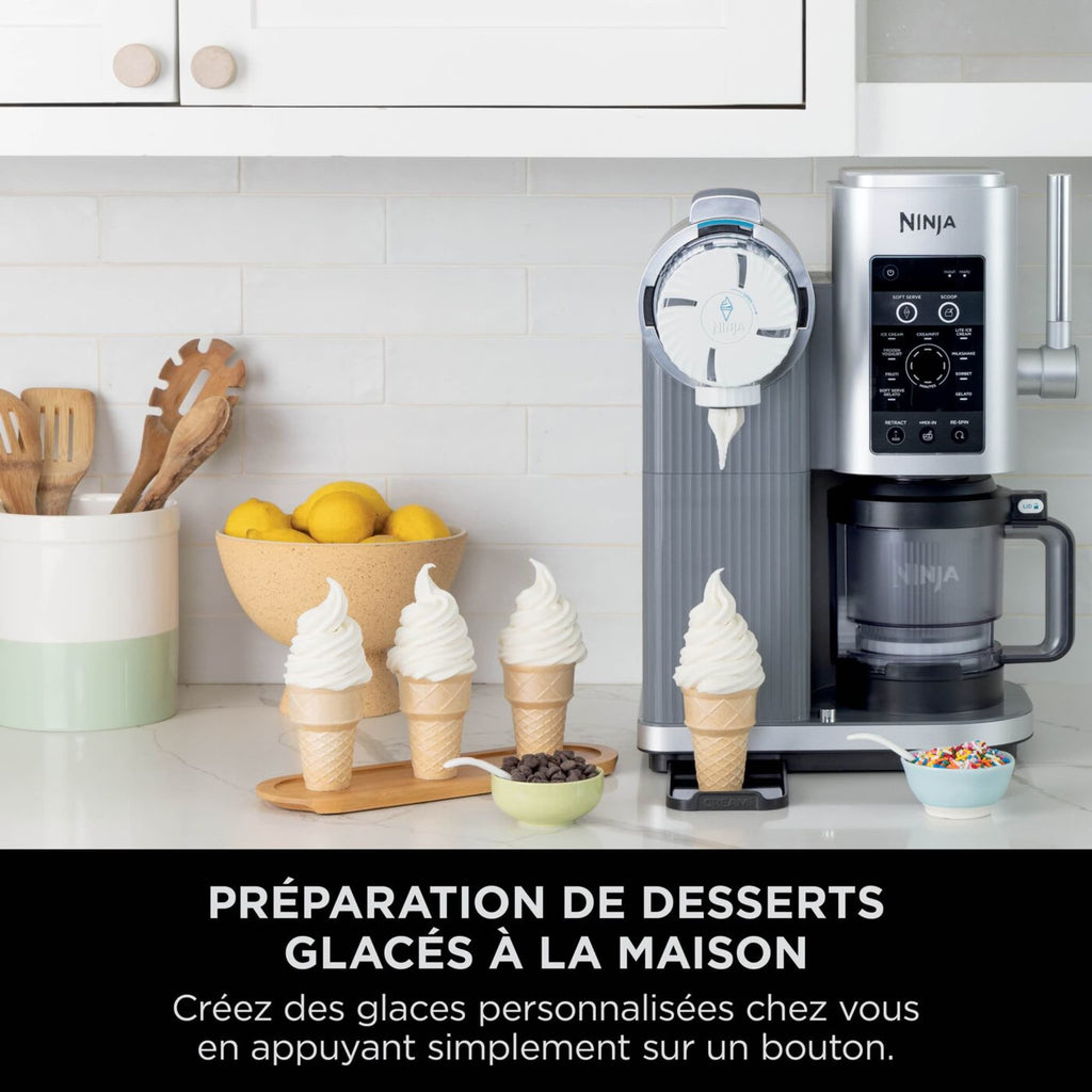 Machine à crèmes glacées et glaces à l’italienne 13-en-1 Ninja CREAMi Scoop & Swirl - Mocha