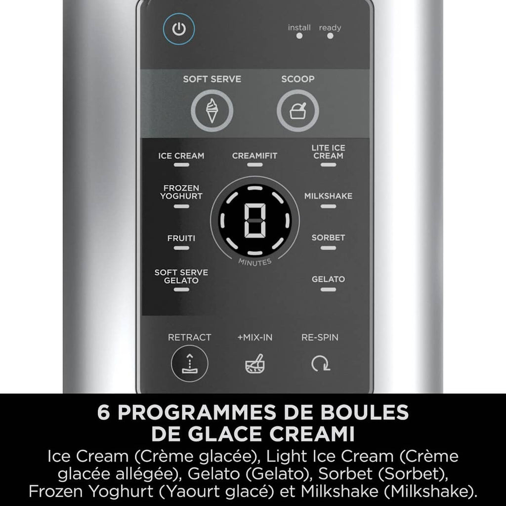 Machine à crèmes glacées et glaces à l’italienne 13-en-1 Ninja CREAMi Scoop & Swirl - Mocha