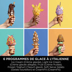 Machine à crèmes glacées et glaces à l’italienne 13-en-1 Ninja CREAMi Scoop & Swirl - Mocha