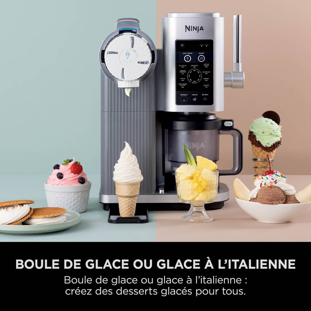 Machine à crèmes glacées et glaces à l’italienne 13-en-1 Ninja CREAMi Scoop & Swirl - Mocha