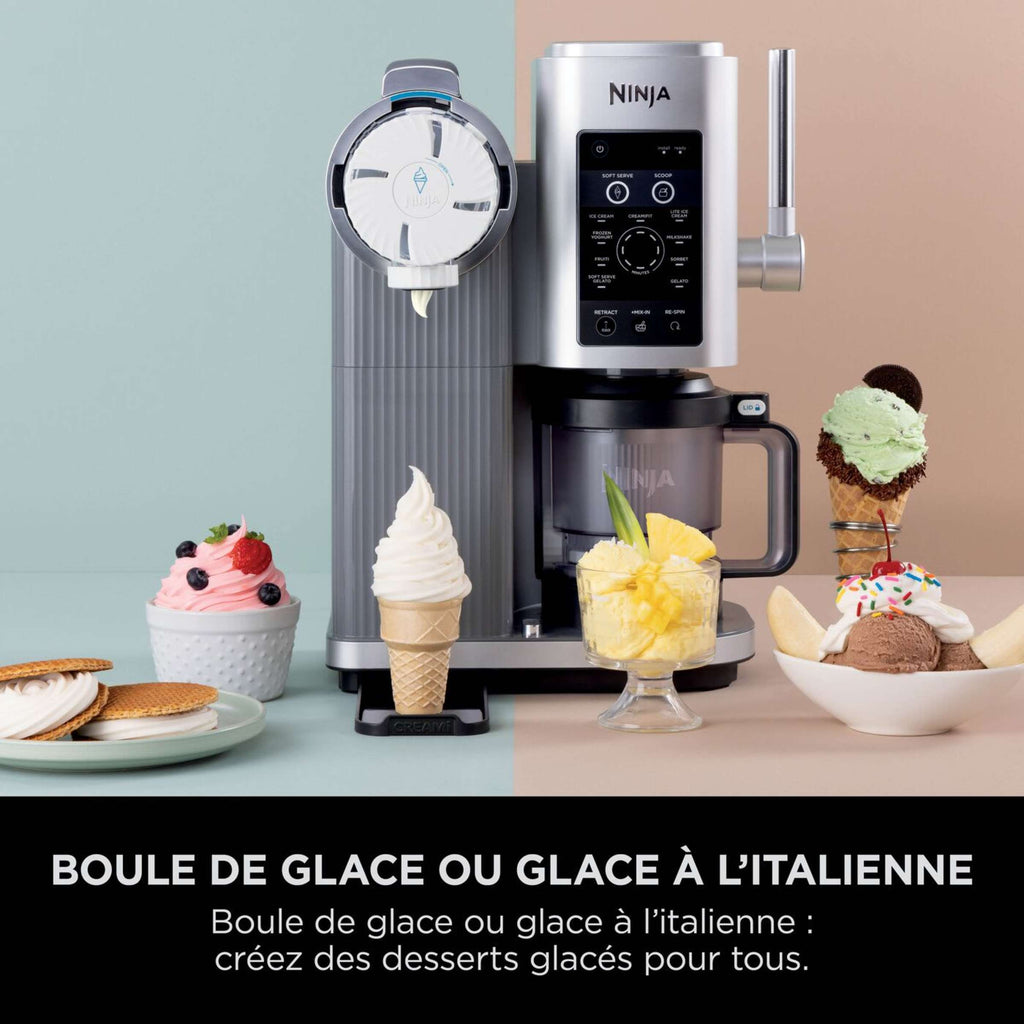 Machine à crèmes glacées et glaces à l’italienne 13-en-1 Ninja CREAMi Scoop & Swirl - Mocha