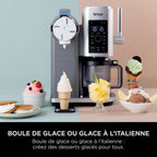 Machine à crèmes glacées et glaces à l’italienne 13-en-1 Ninja CREAMi Scoop & Swirl - Mocha
