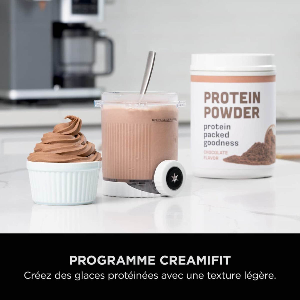 Machine à crèmes glacées et glaces à l’italienne 13-en-1 Ninja CREAMi Scoop & Swirl - Mocha
