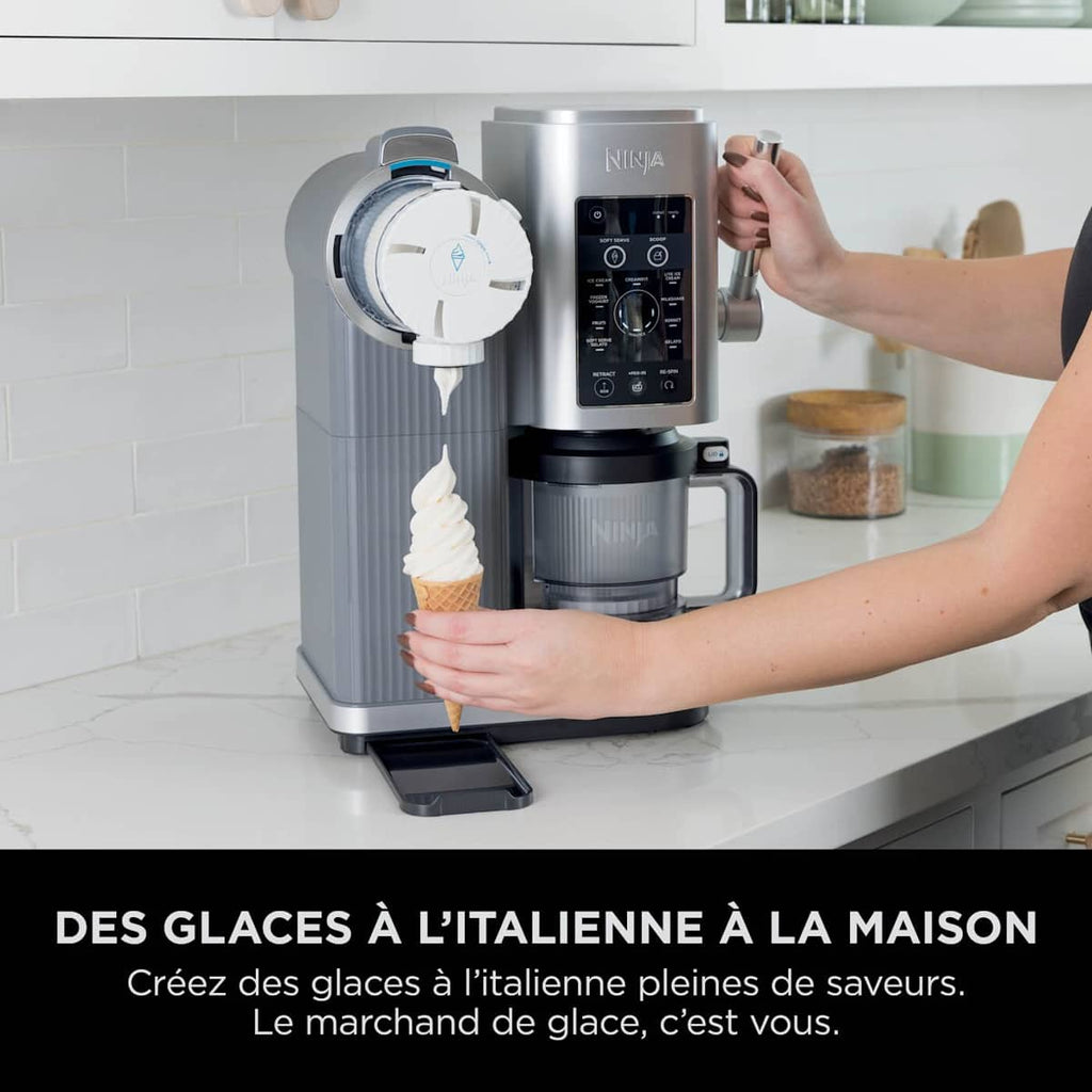 Machine à crèmes glacées et glaces à l’italienne 13-en-1 Ninja CREAMi Scoop & Swirl - Mocha