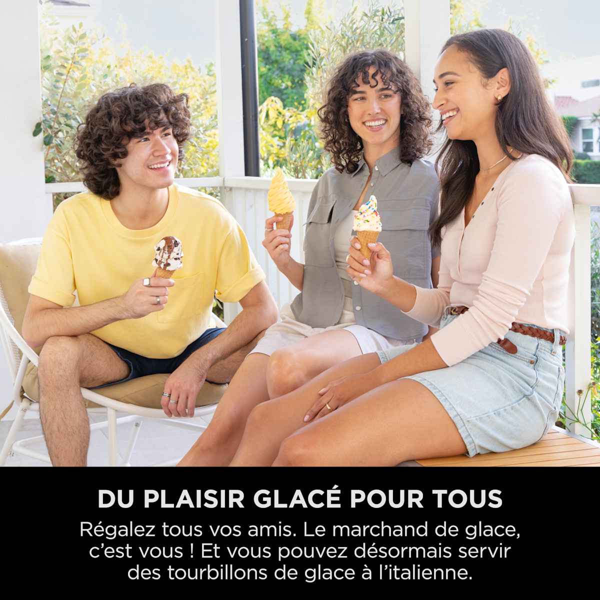 Machine à glaces et glaces à l’italienne 13-en-1 Ninja CREAMi Scoop & Swirl
