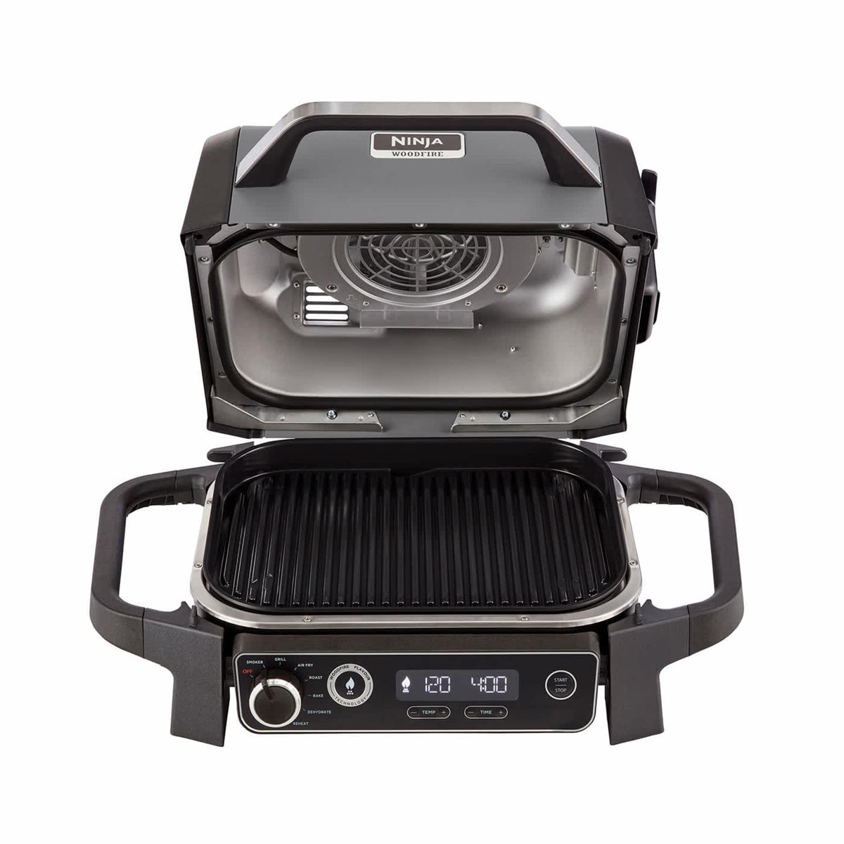 Barbecue électrique et fumoir Ninja Woodfire avec fumage naturel OG701EU
