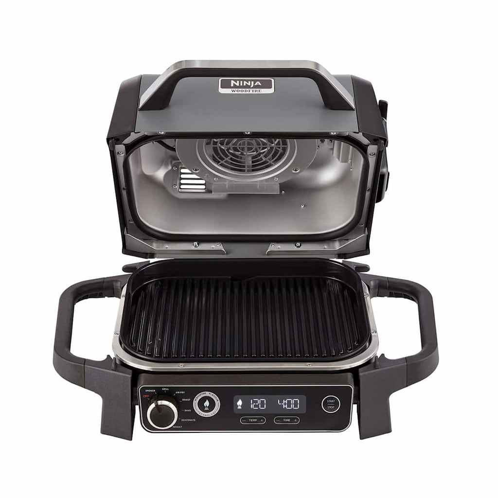 Barbecue électrique et fumoir Ninja Woodfire avec fumage naturel OG701EU