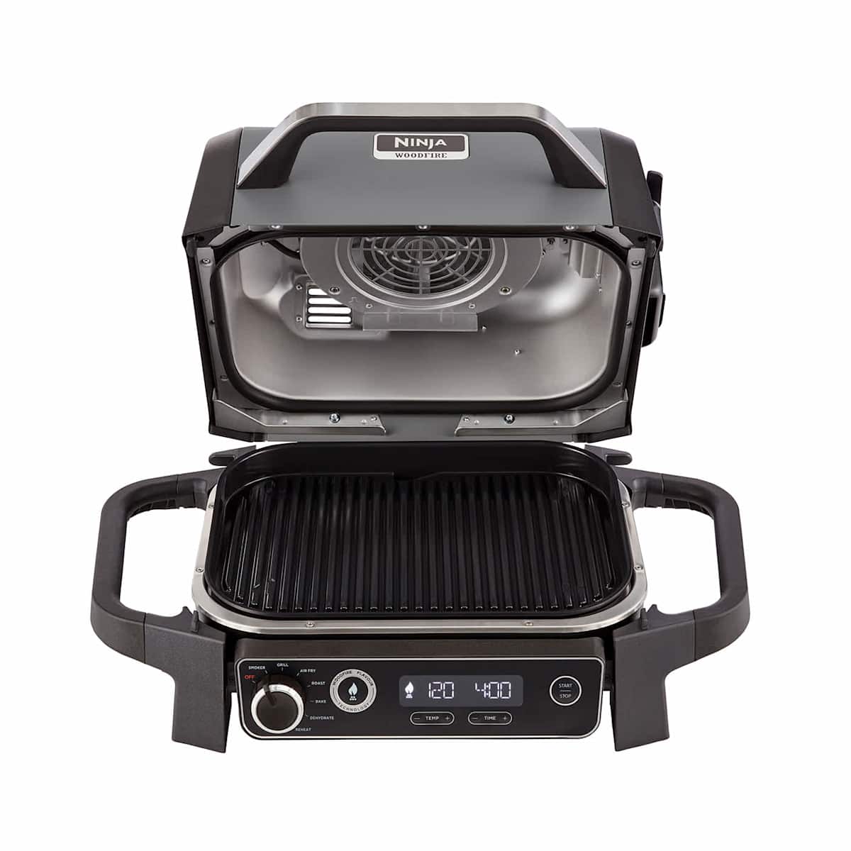 Barbecue électrique et fumoir Ninja Woodfire avec fumage naturel OG701EU