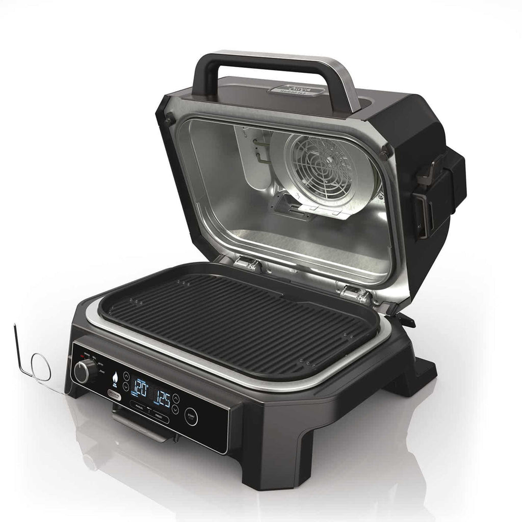 Barbecue électrique et fumoir Ninja Woodfire Pro XL avec thermosonde Smart Cook OG850EU