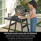 Barbecue électrique et fumoir Ninja Woodfire Pro XL avec thermosonde Smart Cook OG850EU