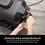 Barbecue électrique et fumoir Ninja Woodfire Pro XL avec thermosonde Smart Cook OG850EU