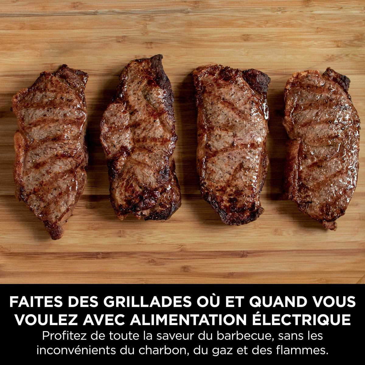 Barbecue électrique et fumoir Ninja Woodfire Pro Connect XL avec housse - Noir et Or