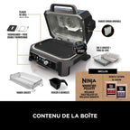 Barbecue électrique et fumoir Ninja Woodfire Pro Connect XL avec app OG901EU