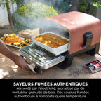 Four d'extérieur Ninja Woodfire 8-en-1 – Pizza, Grillades, Fumage et Air Fry OO101EU