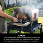 Four d'extérieur Ninja Woodfire 8-en-1 – Pizza, Grillades, Fumage et Air Fry OO101EU