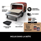 Four d'extérieur Ninja Woodfire 8-en-1 – Pizza, Grillades, Fumage et Air Fry OO101EU