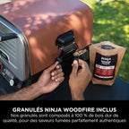 Four d'extérieur Ninja Woodfire 8-en-1 – Pizza, Grillades, Fumage et Air Fry OO101EU