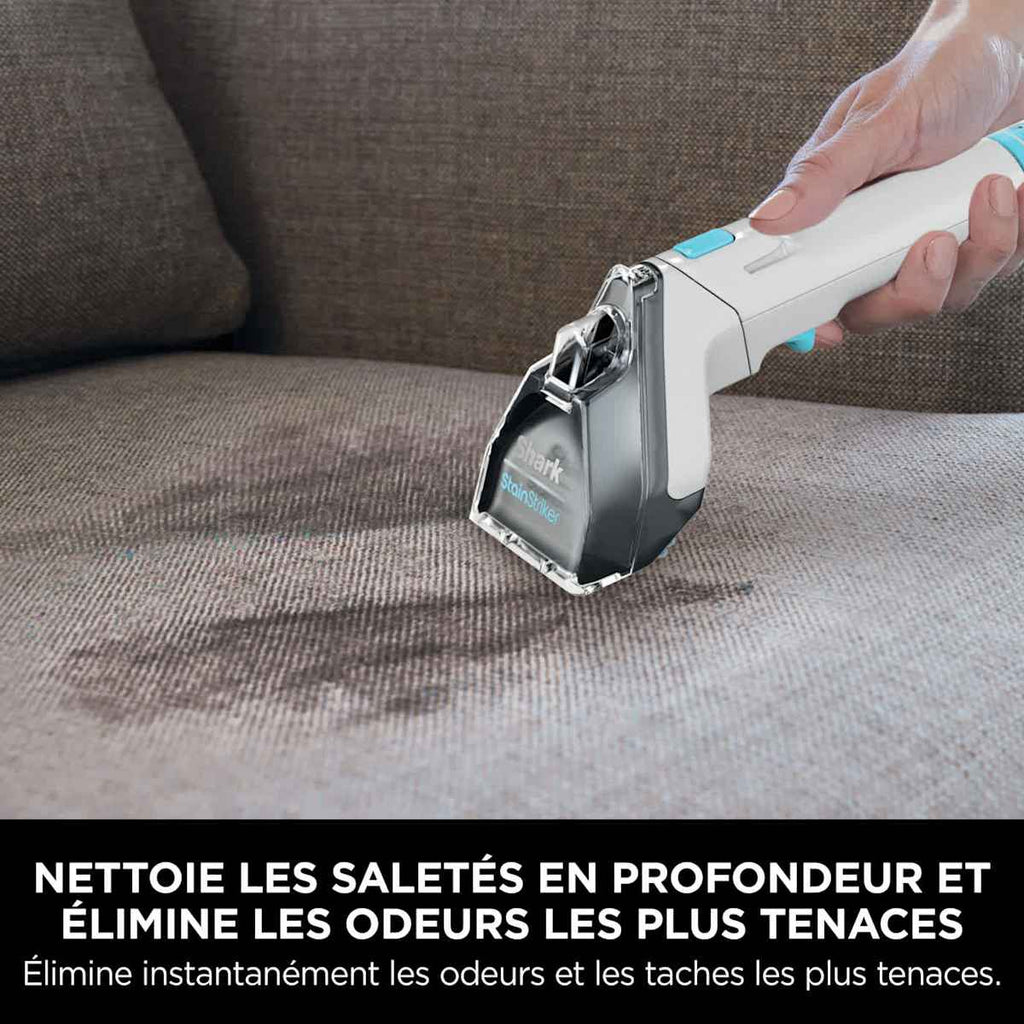 Shampouineuse détachante Shark StainStriker - Bleu