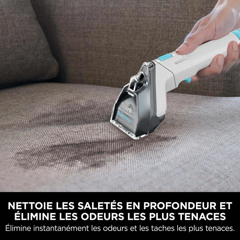 Shampouineuse détachante Shark StainStriker - Bleu