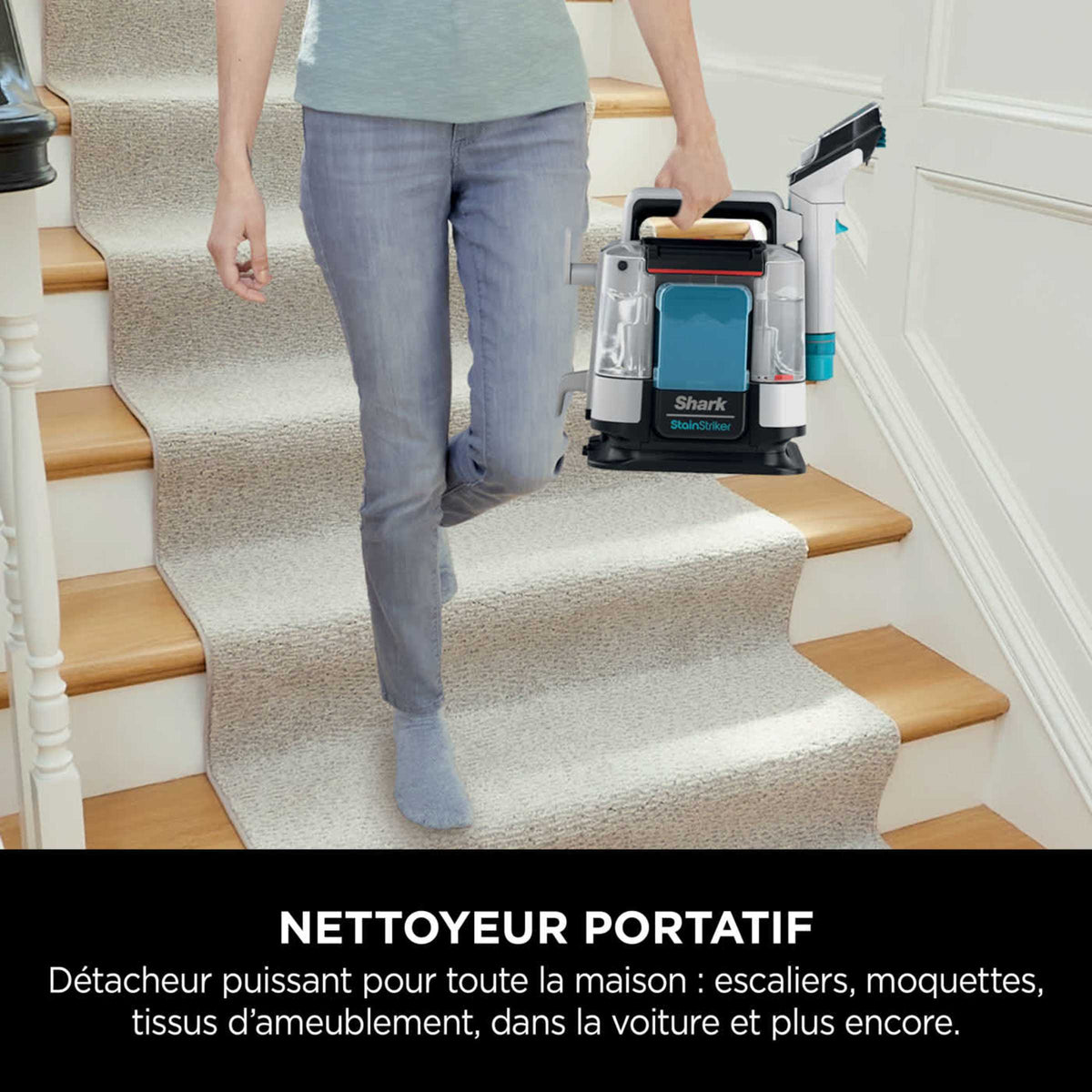 Shark StainStriker Détacheur avec pack nettoyant