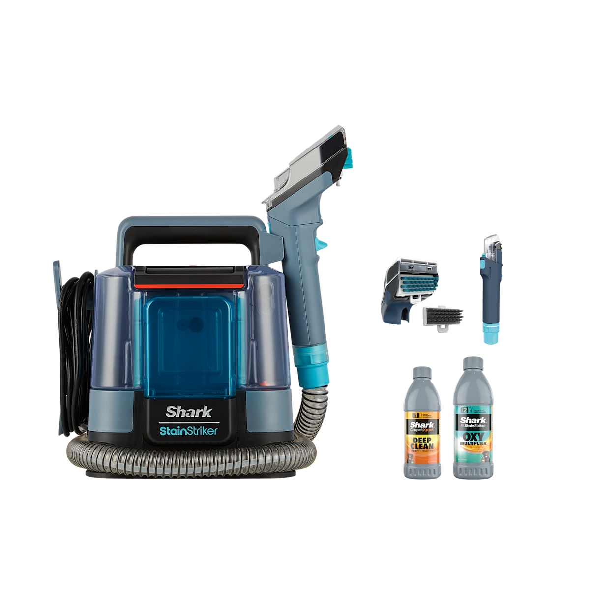 Shampouineuse détachante Shark StainStriker - Bleu