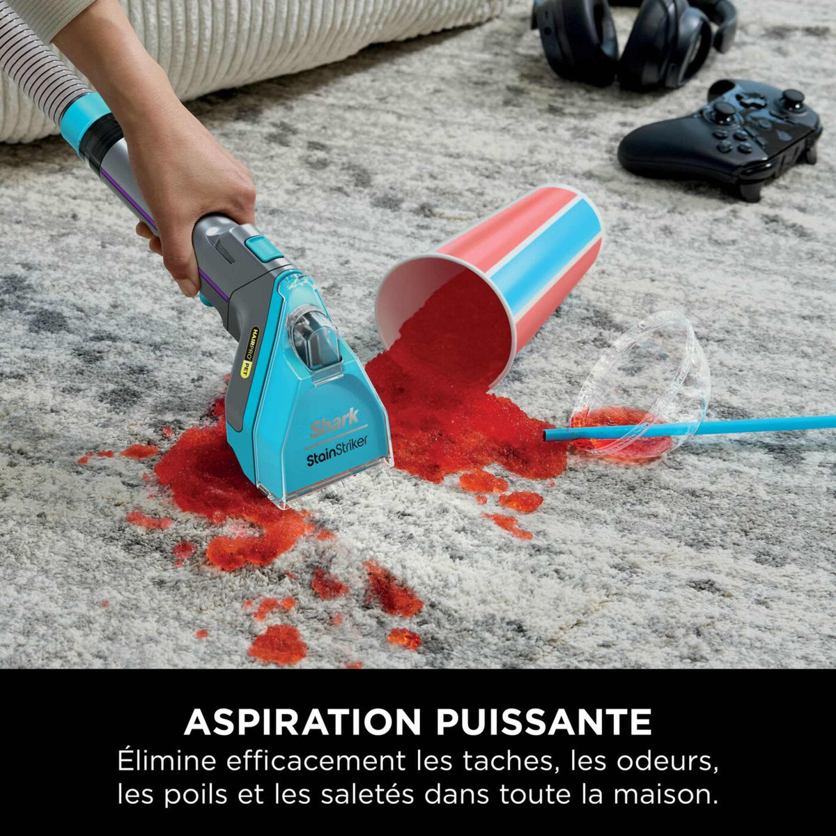 Shampouineuse Shark StainStriker Renov Expert avec pack nettoyant