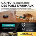 Robot aspirateur Shark PowerDetect avec autovidage RV2820VEEU