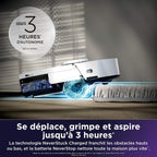Robot aspirateur laveur 2-en-1 Shark PowerDetect UV Reveal – Blanc