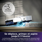 Robot aspirateur laveur 2-en-1 Shark PowerDetect UV Reveal – Blanc