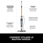 Balai vapeur Shark SteamSpot