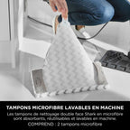 Balai nettoyeur vapeur Shark double face avec unité à main détachable