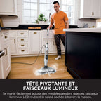 Balai nettoyeur automatique Shark avec jet de vapeur et rouleau auto-nettoyant