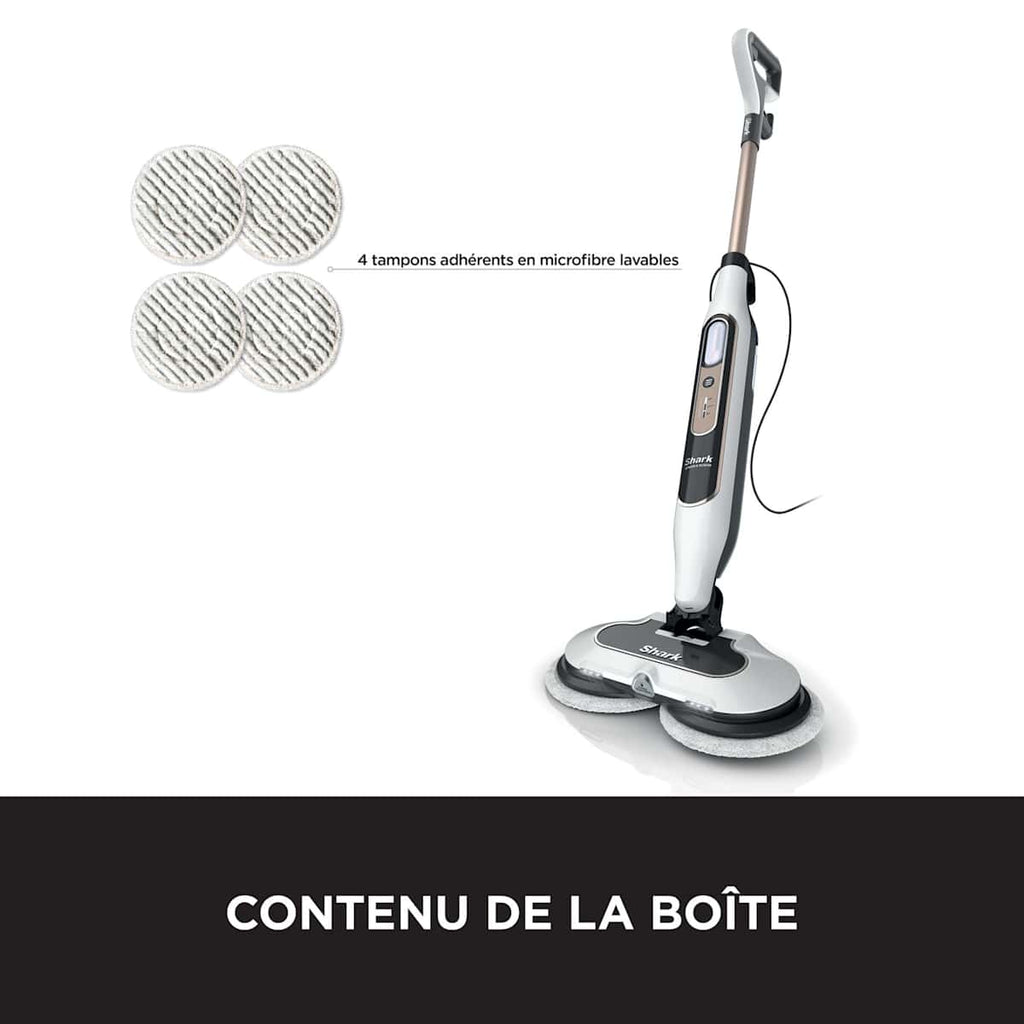 Balai nettoyeur automatique Shark avec jet de vapeur et rouleau auto-nettoyant