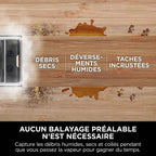 Balai vapeur pour sols durs Shark SteamPickUp avec aspiration et vapeur