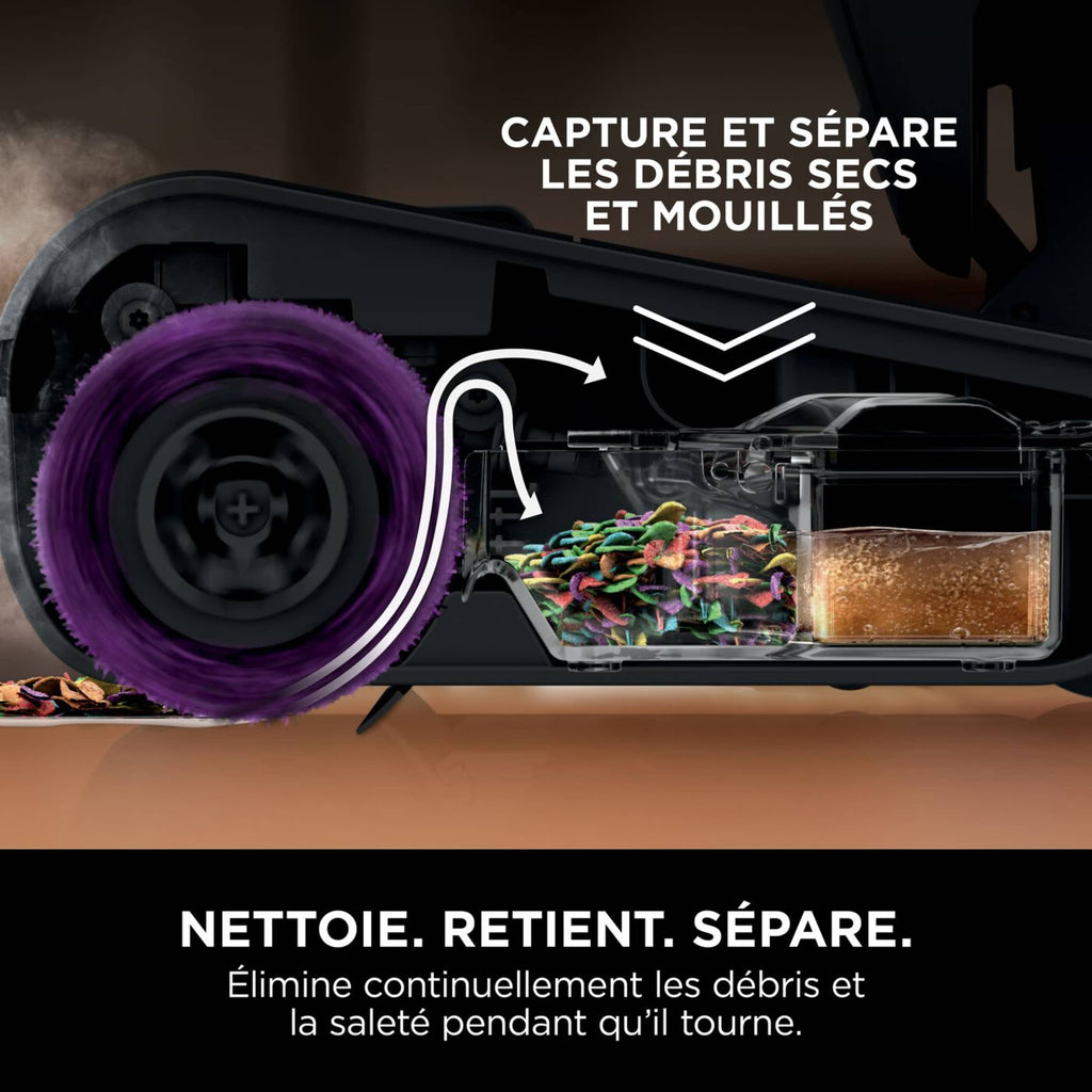 Balai vapeur pour sols durs Shark SteamPickUp avec aspiration et vapeur