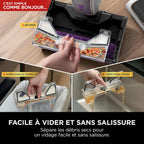 Balai vapeur pour sols durs Shark SteamPickUp avec aspiration et vapeur