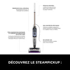 Balai vapeur pour sols durs Shark SteamPickUp avec aspiration et vapeur