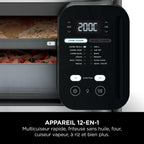 Pack Ninja Combi Multicuiseur, four et air fryer 12-en-1 avec casserole antiadhésive