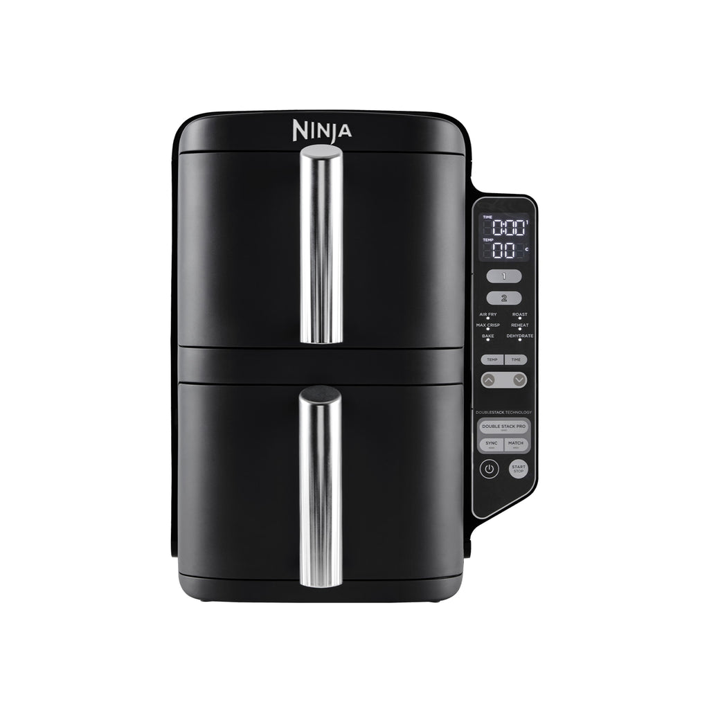 Air Fryer Ninja DoubleStack, verticale, 7.6L, 6-en-1, Noir