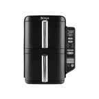 Air Fryer Ninja DoubleStack, verticale, 7.6L, 6-en-1, Noir