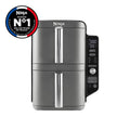 Air Fryer Ninja DoubleStack XL, verticale,  9.5L, 6-en-1, Gris