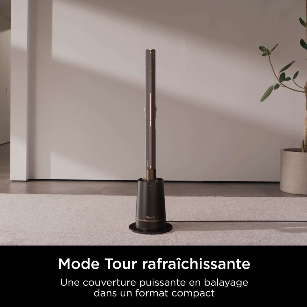 Ventilateur haute vitesse Shark TurboBlade multidirectionnel – Gris