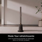 Ventilateur haute vitesse Shark TurboBlade multidirectionnel – Gris