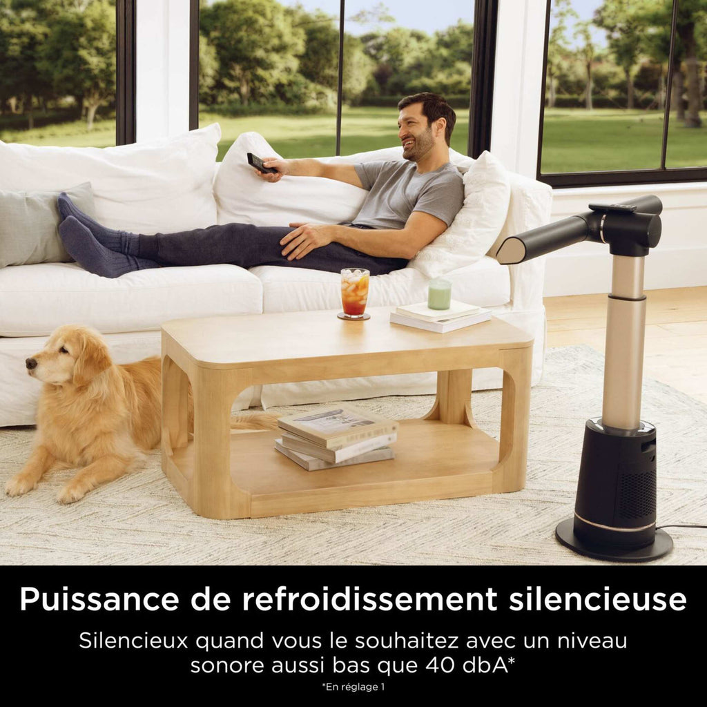 Ventilateur haute vitesse Shark TurboBlade multidirectionnel – Gris