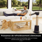 Ventilateur haute vitesse Shark TurboBlade multidirectionnel – Gris
