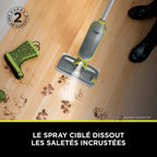 Balai laveur sans fil 2-en-1 Shark VacMop avec tampons jetables